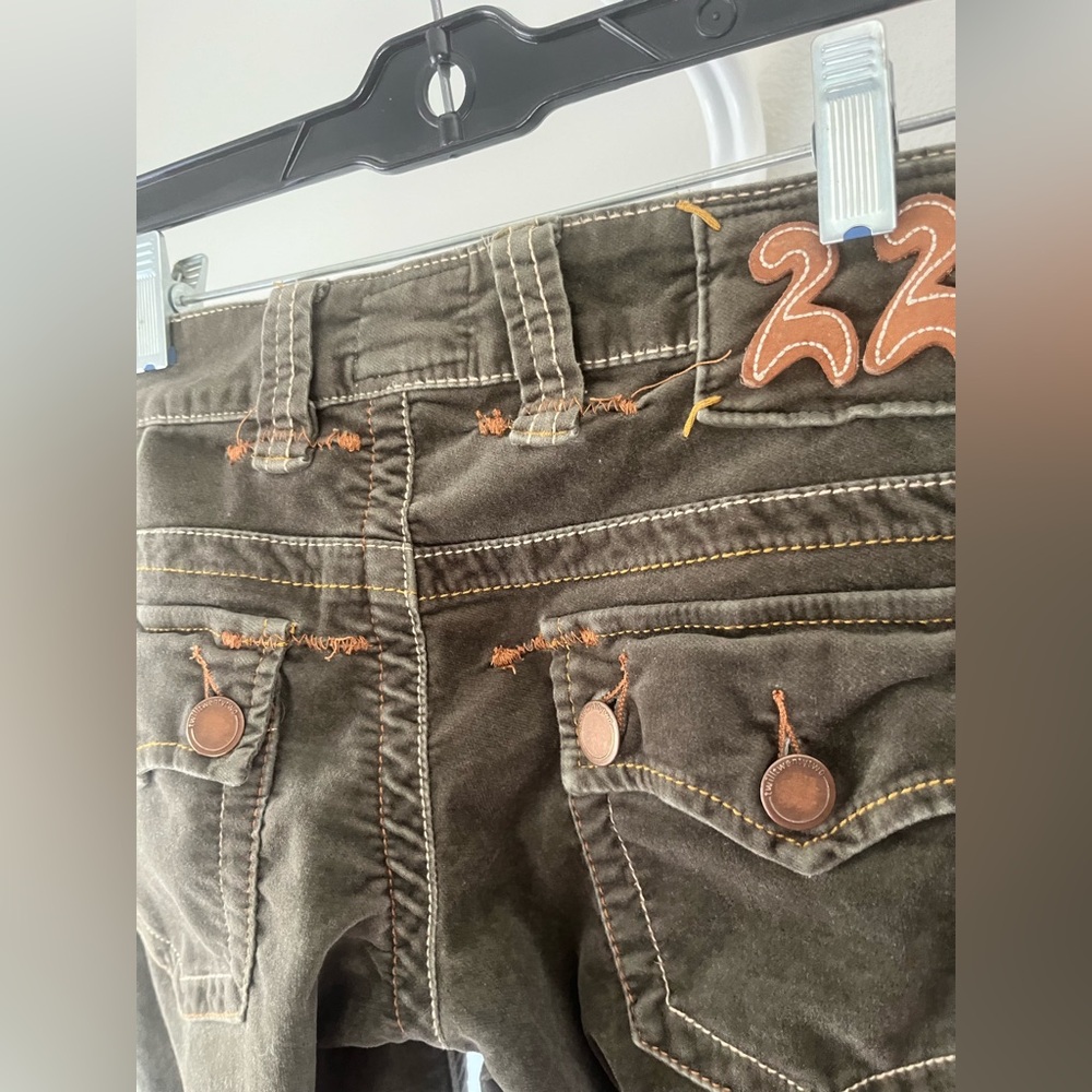 Twill twenty two velvet pants - Picture 7 of 11
